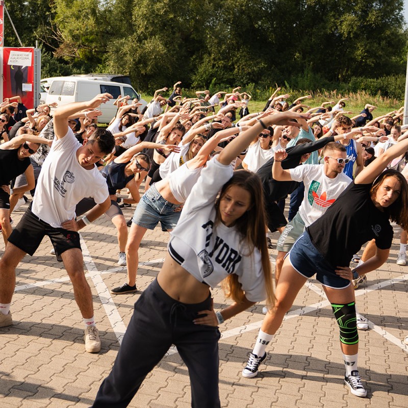 Photo showing activities held for World PT Day 2025 in Hungary