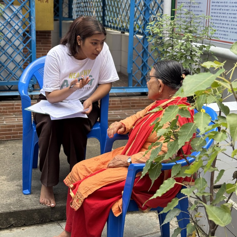 Photo showing activities held for World PT Day 2025 in Nepal