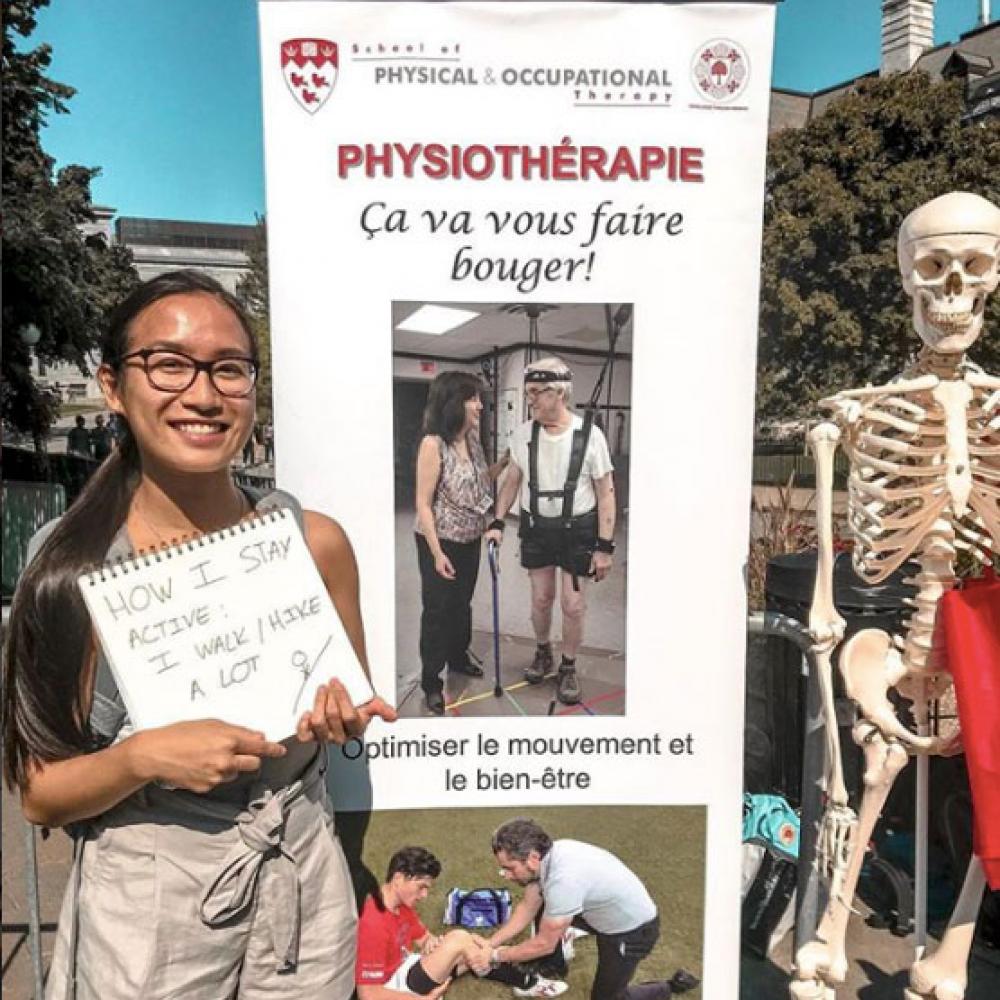 Photograph of World PT Day 2018 celebration in Canada