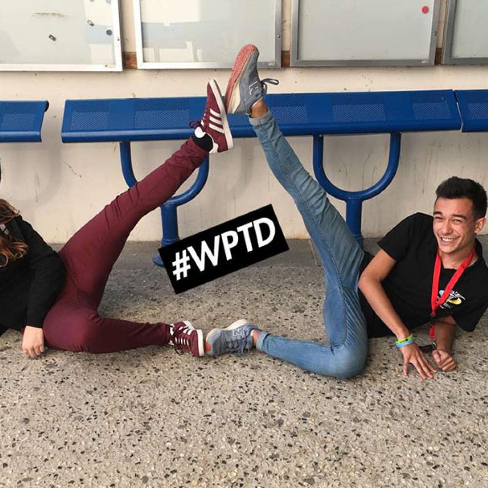 Photograph of World PT Day 2018 celebration in France