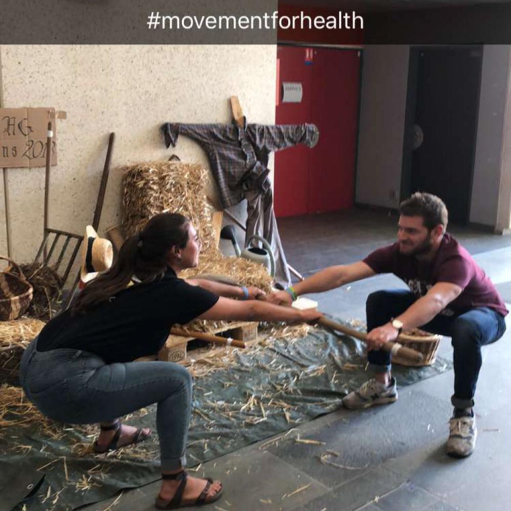 Photograph of World PT Day 2018 celebration in France