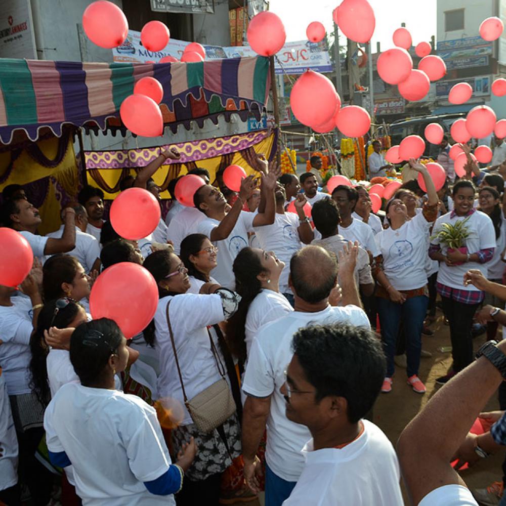 Photograph of World PT Day 2018 celebration in India