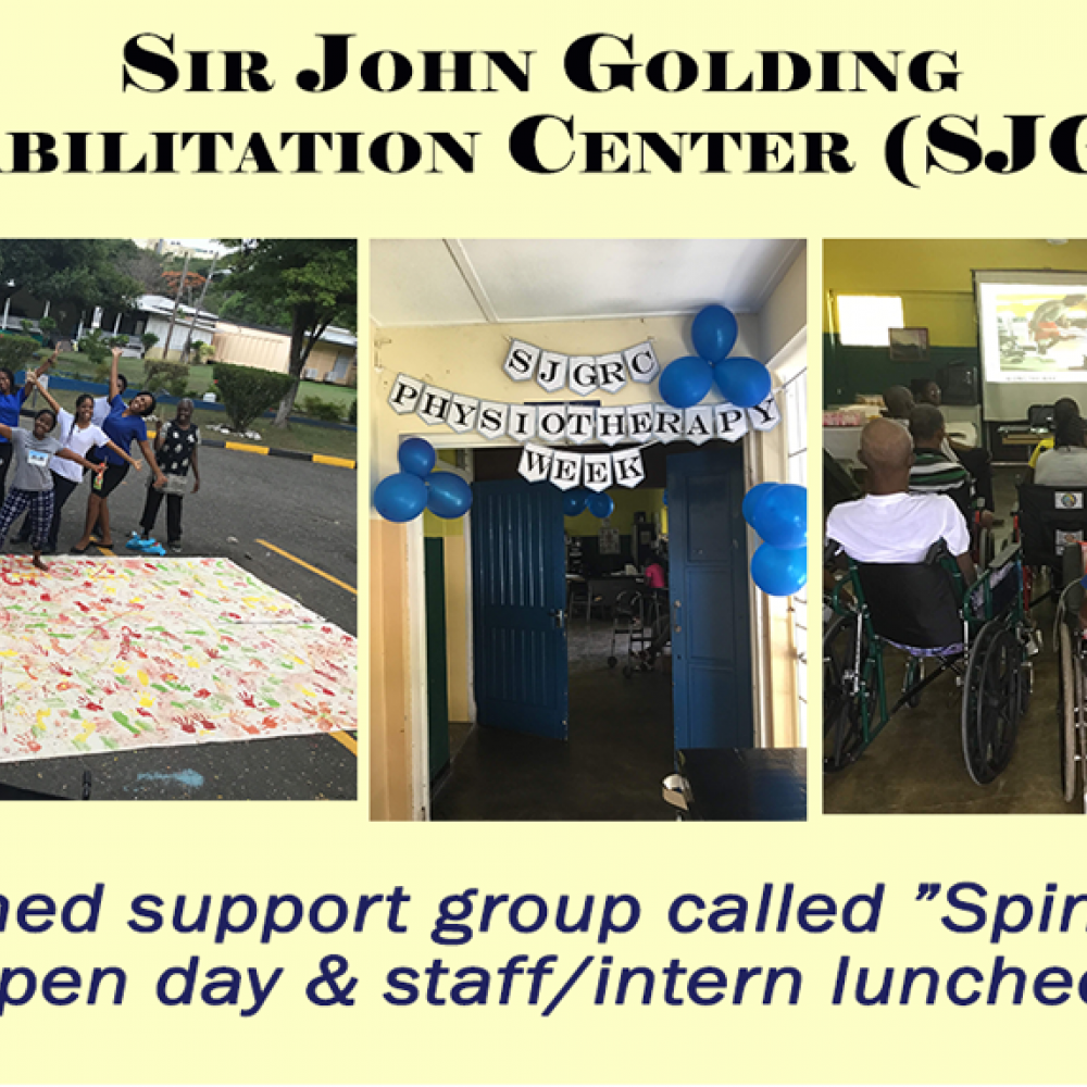 Photograph of World PT Day 2018 celebration in Jamaica