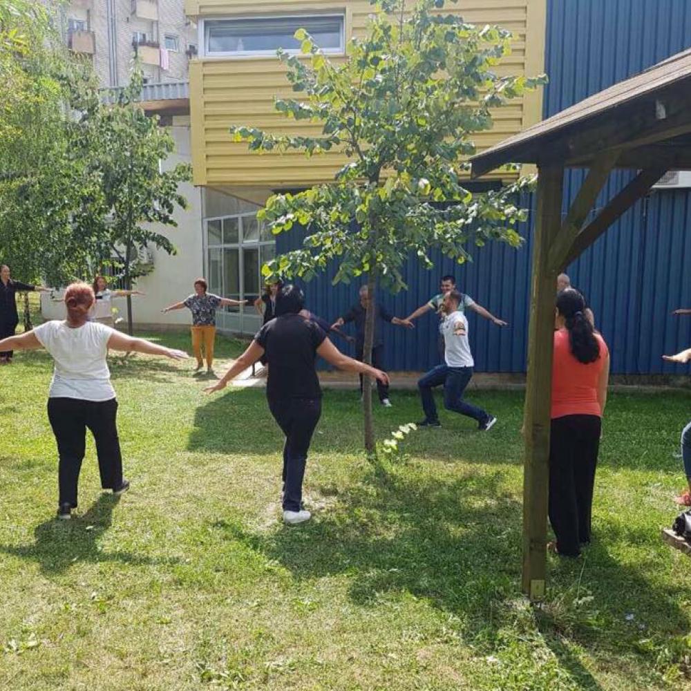 Photograph of World PT Day 2018 celebration in Kosovo