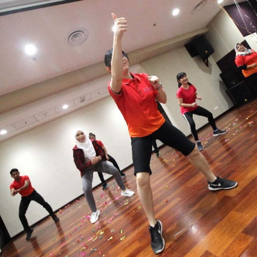 Photograph of World PT Day 2018 celebration in Malaysia