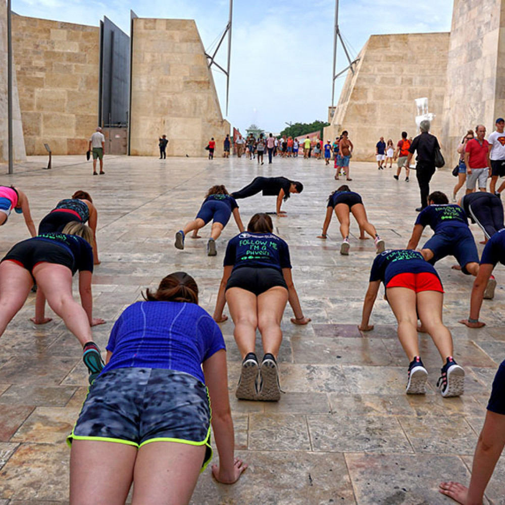 Photograph of World PT Day 2018 celebration in Malta