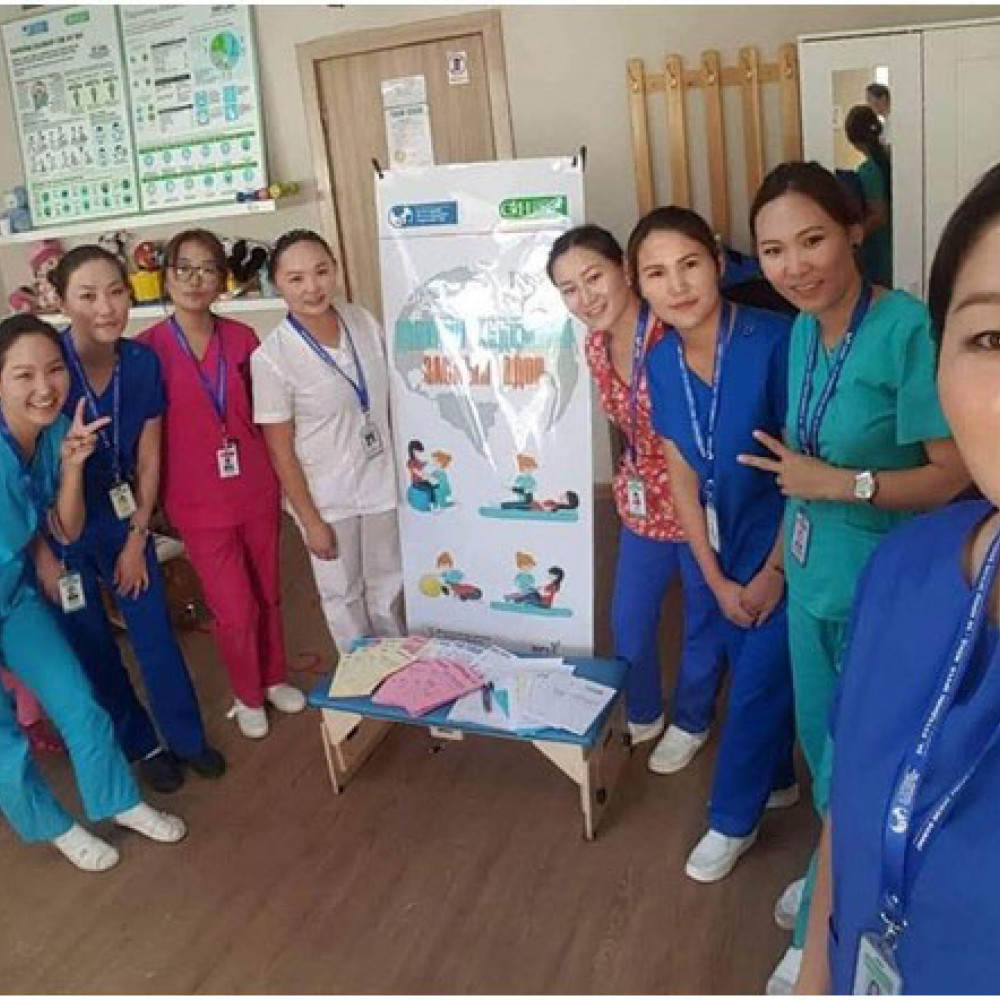 Photograph of World PT Day 2018 celebration in Mongolia