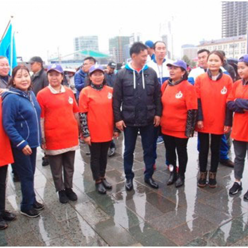 Photograph of World PT Day 2018 celebration in Mongolia