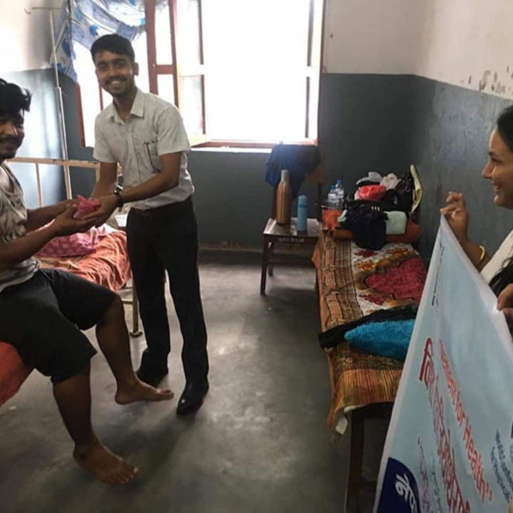 Photograph of World PT Day 2018 celebration in Nepal