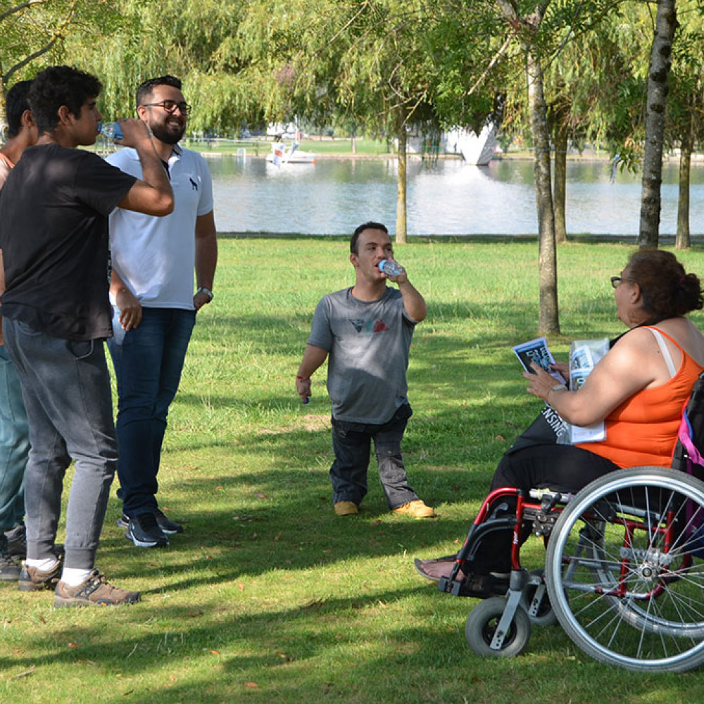 Photograph of World PT Day 2018 celebration in Portugal