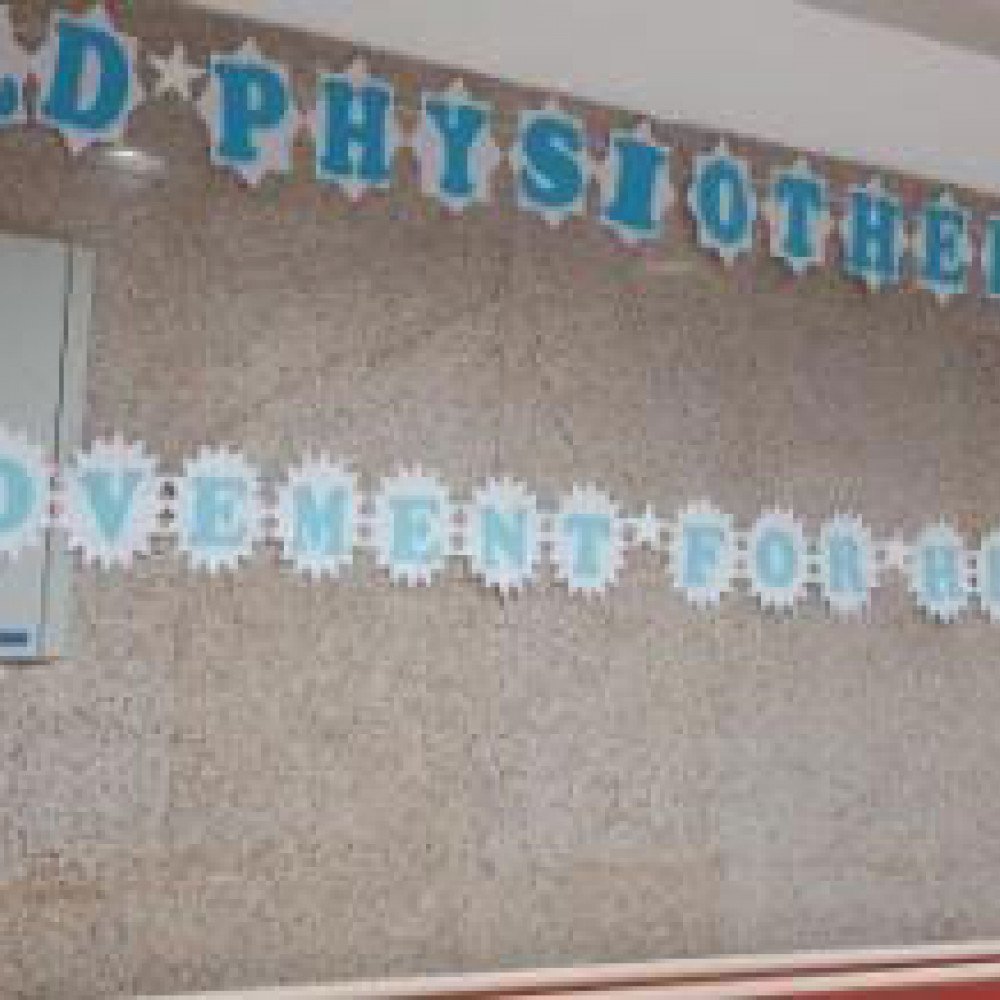 Photograph showing a celebration held in Sudan to mark World PT Day 2018