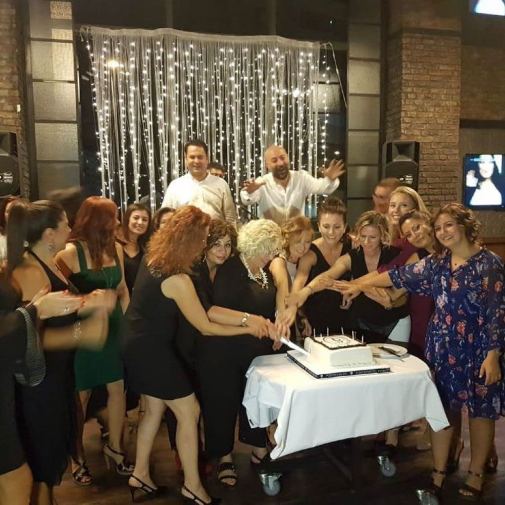 Photograph showing a celebration held in Turkey to mark World PT Day 2018