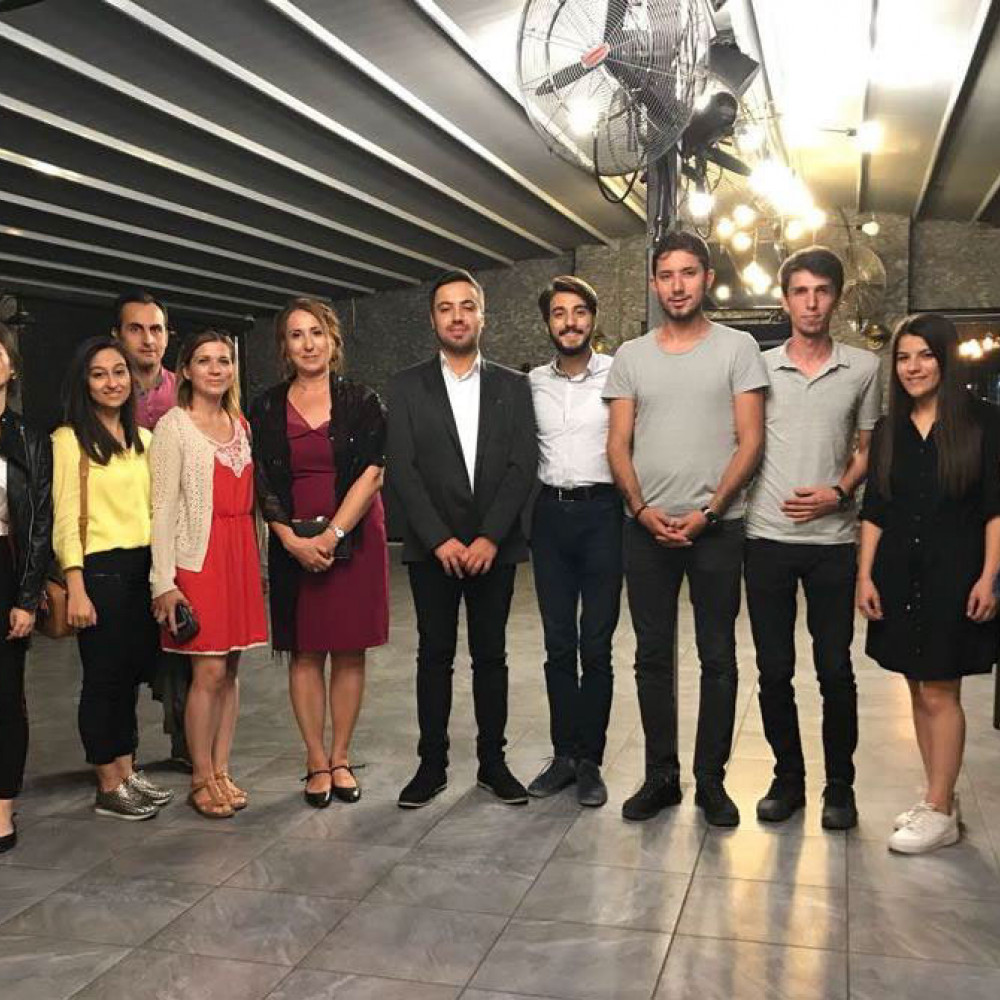 Photograph showing a celebration held in Turkey to mark World PT Day 2018