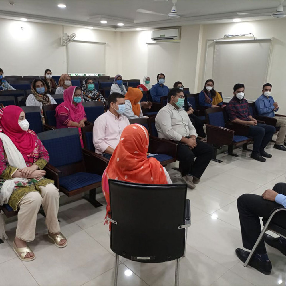 Photograph of World PT Day 2020 celebration at FUIRS