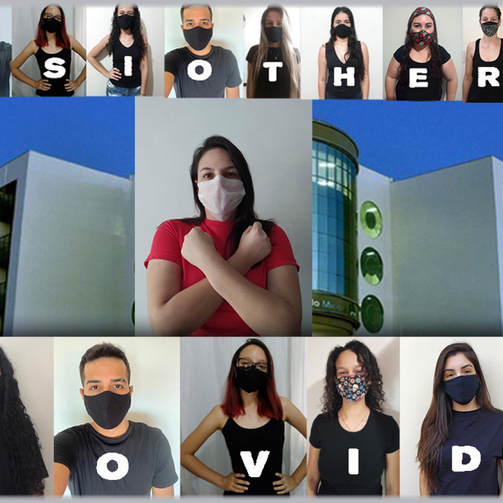 Students at the Federal University of Triângulo Mineiro celebrating World PT Day