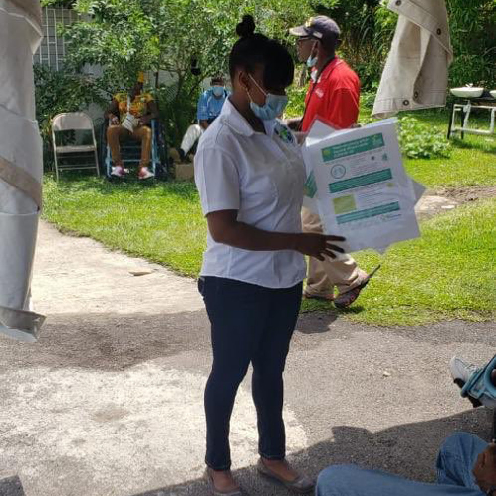 World PT Day 2020 at the Savanna-La-Mar physiotherapy department