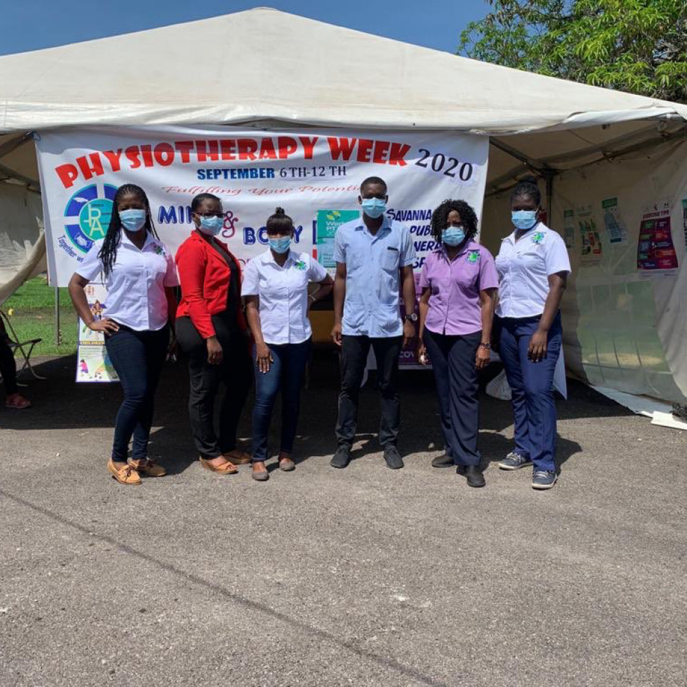 World PT Day 2020 at the Savanna-La-Mar physiotherapy department