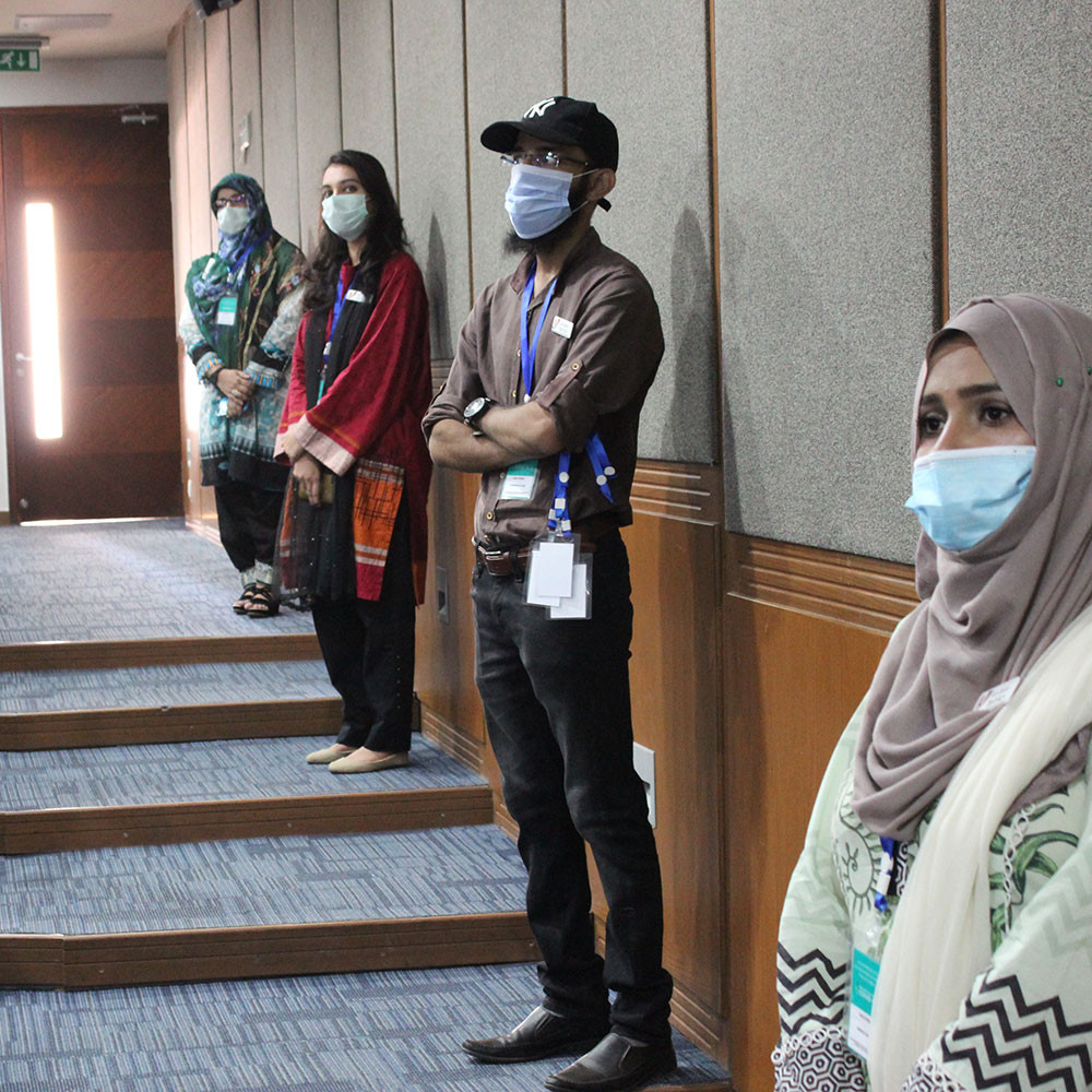 Photograph from Physiotherapy Online and how they marked World PT Day 2020