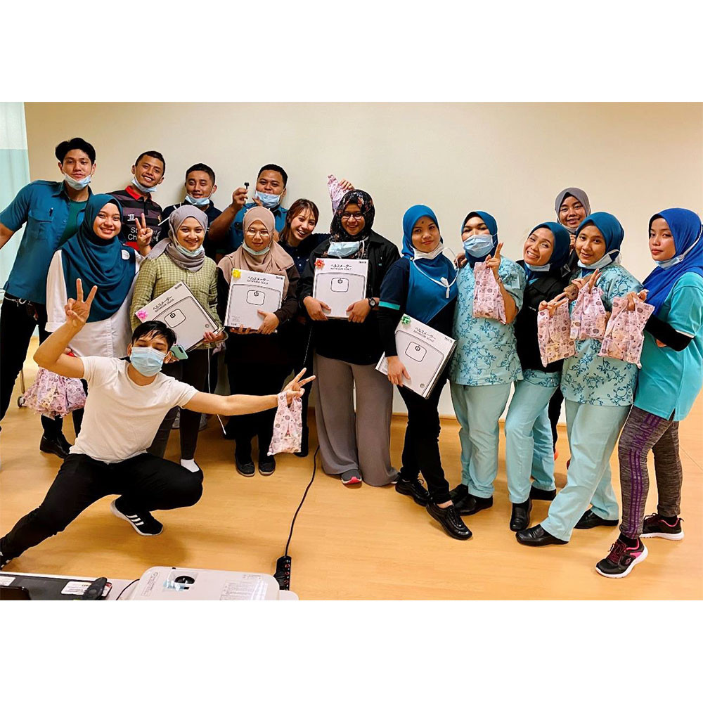 Photo of World PT Day 2020 celebrations at the Columbia Asia Hospital, Malaysia