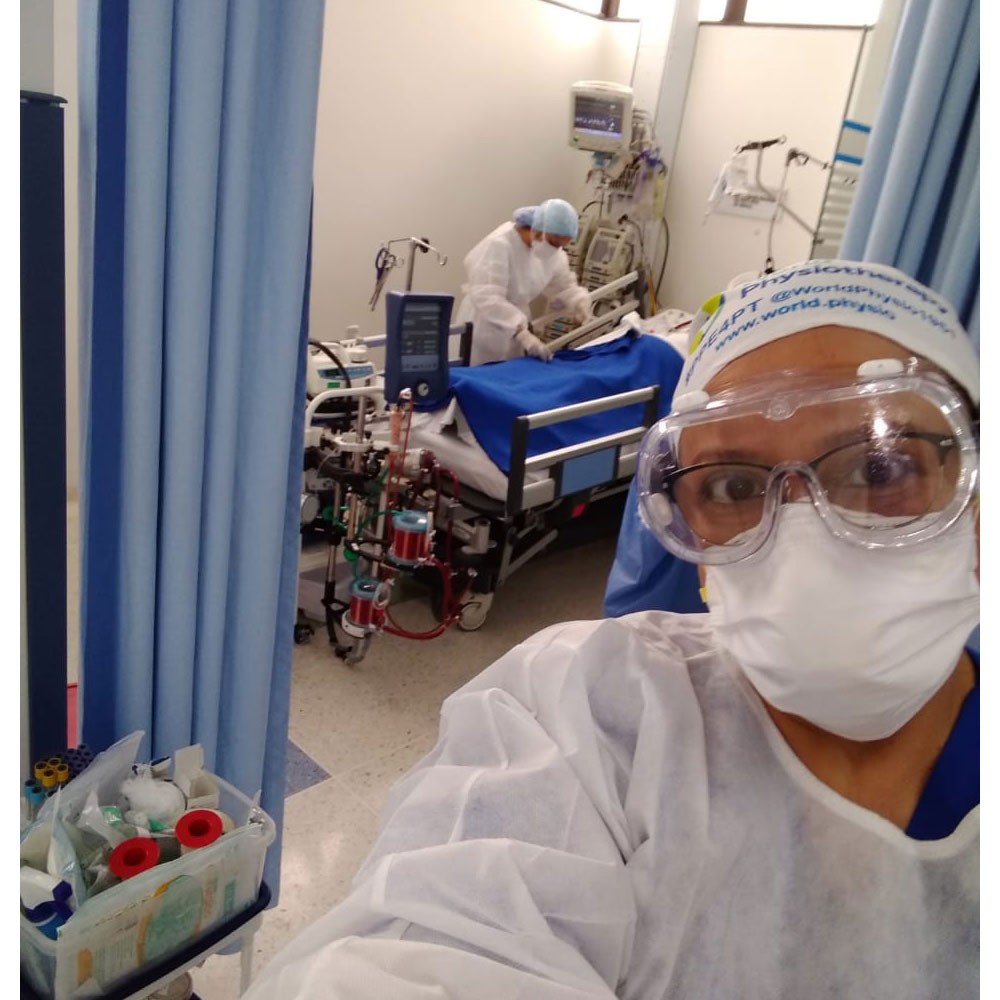 Photograph of World PT Day 2020 in Colombia