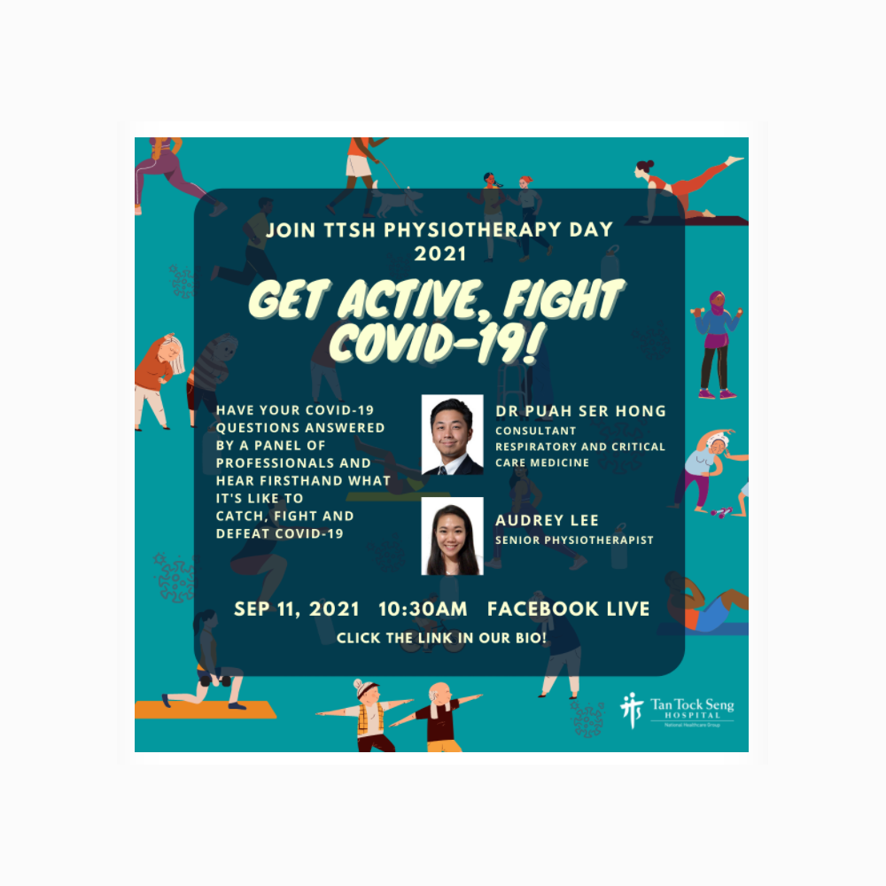 Image showing one of SPA's initiatives for World PT Day 2021