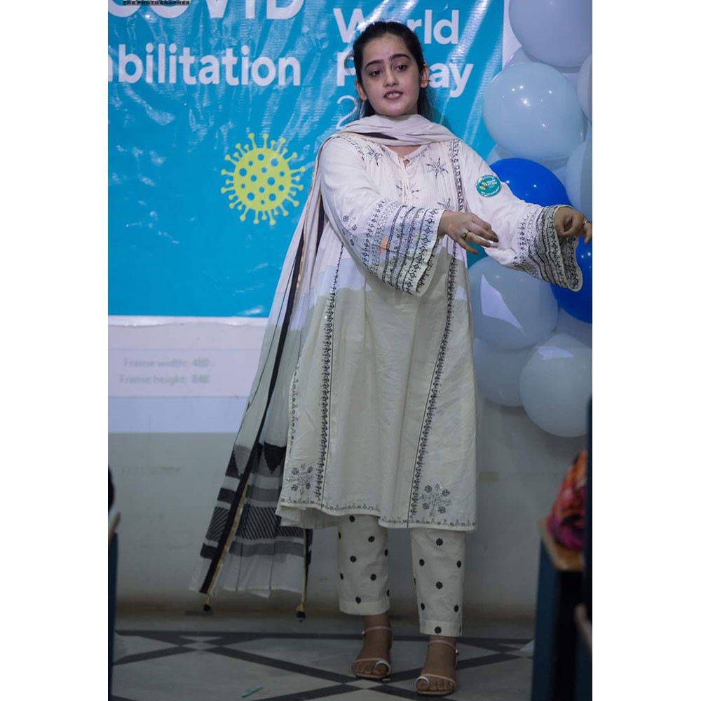 World PT Day 2021 activities at Hyderabad Institute of Medical and Allied Sciences in Sindh, Pakistan