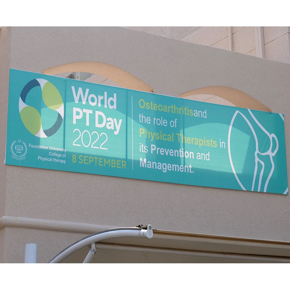 World PT Day 2022 activities in Pakistan