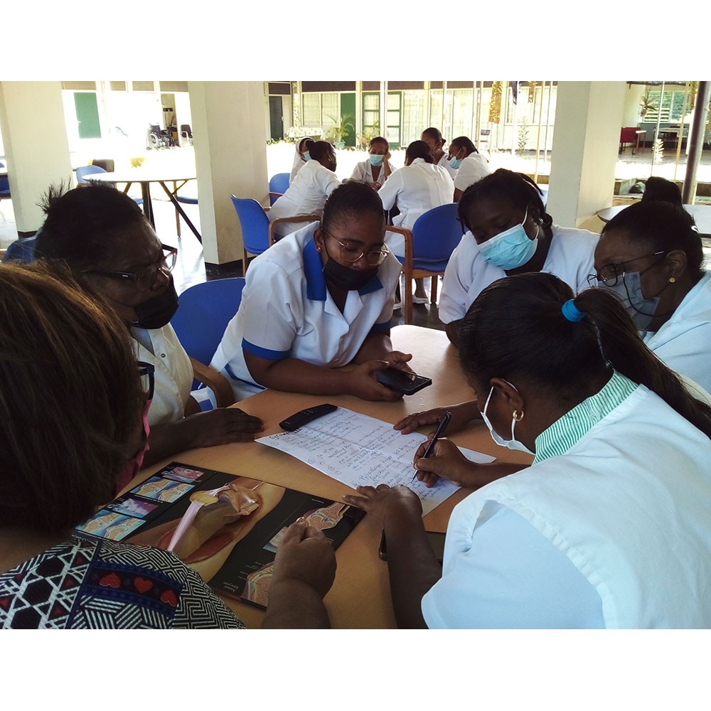 Photo of activities held by the Surinamese Association for Physiotherapy for World PT Day 2022