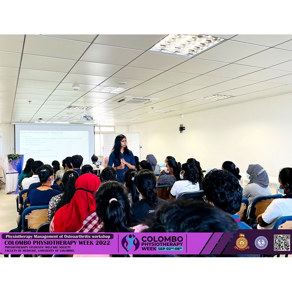 World PT Day 2022 activities in Sri Lanka