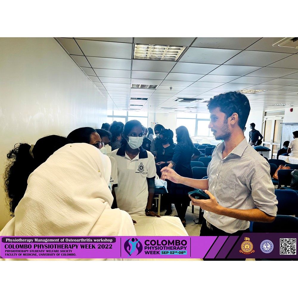 World PT Day 2022 activities in Sri Lanka