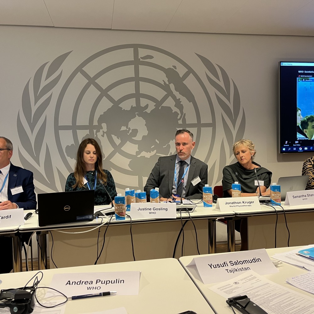 Speakers at stakeholder meeting in Copenhagen in June 2022