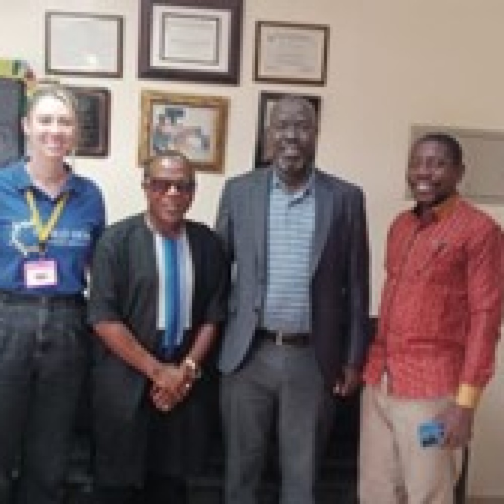 Meeting with representatives of the Liberia health ministry