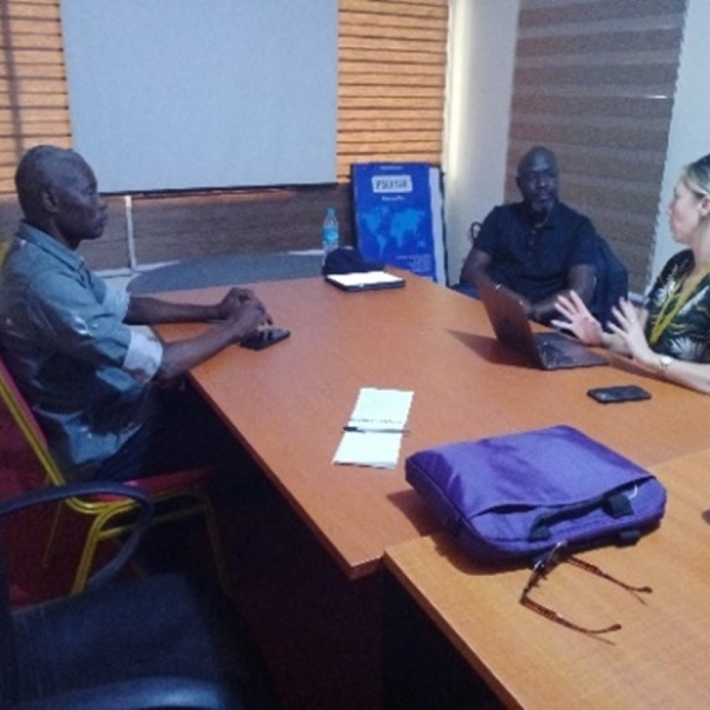 Meeting with representatives of World Hope International