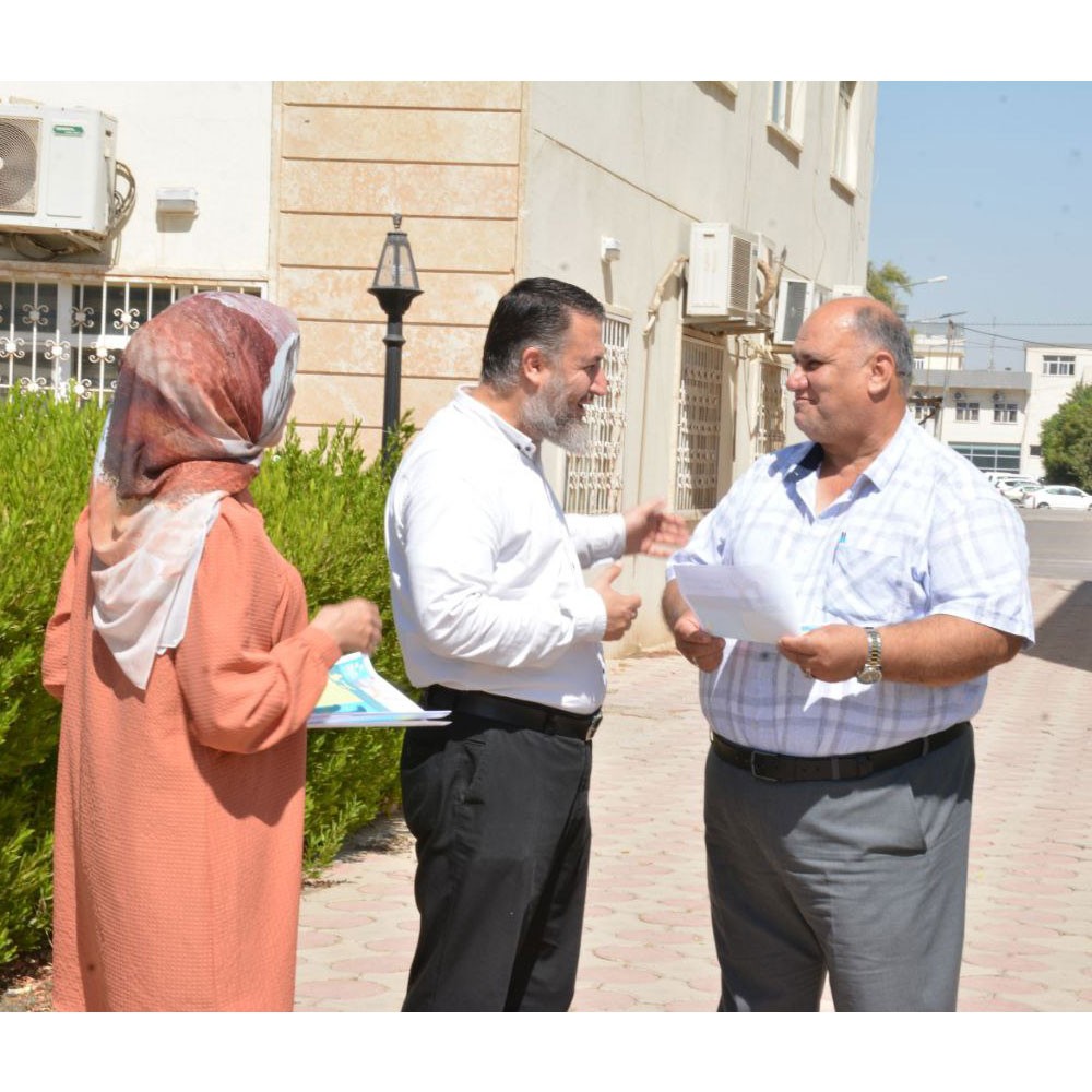 Photo of World PT Day activities held by Erbil Technical Health and Medical College