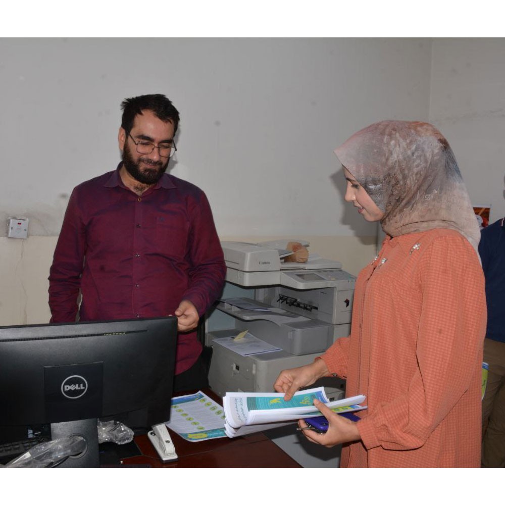 Photo of World PT Day activities held by Erbil Technical Health and Medical College