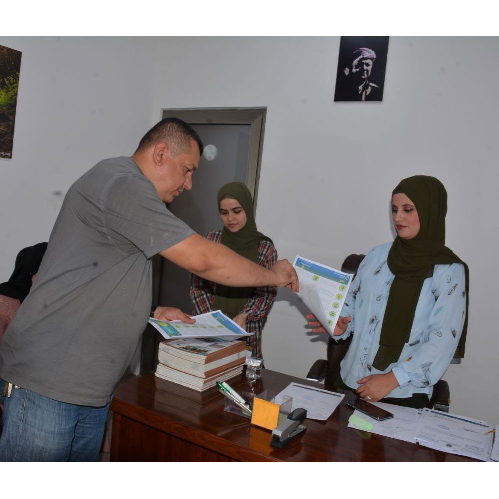 Photo of World PT Day activities held by Erbil Technical Health and Medical College