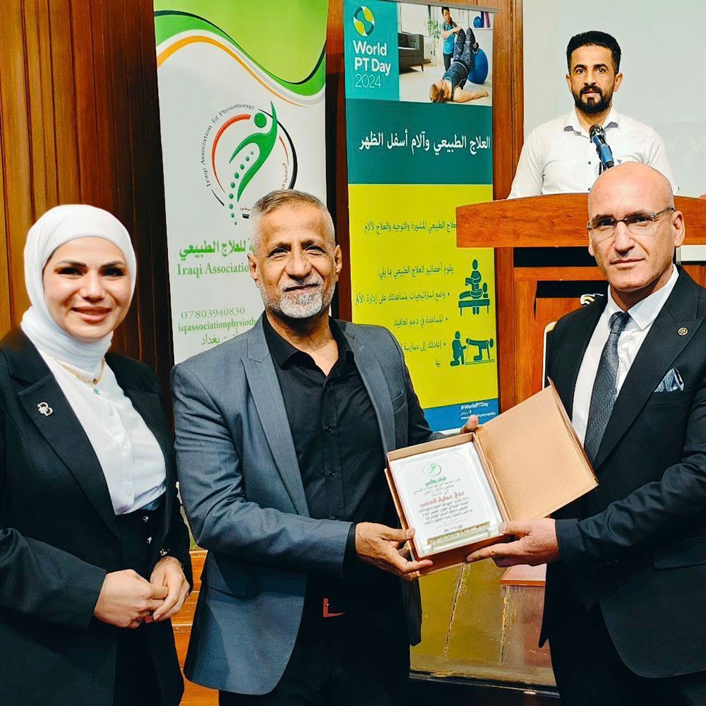 Photo of World PT Day activities held by Iraqi Association for Physiotherapy