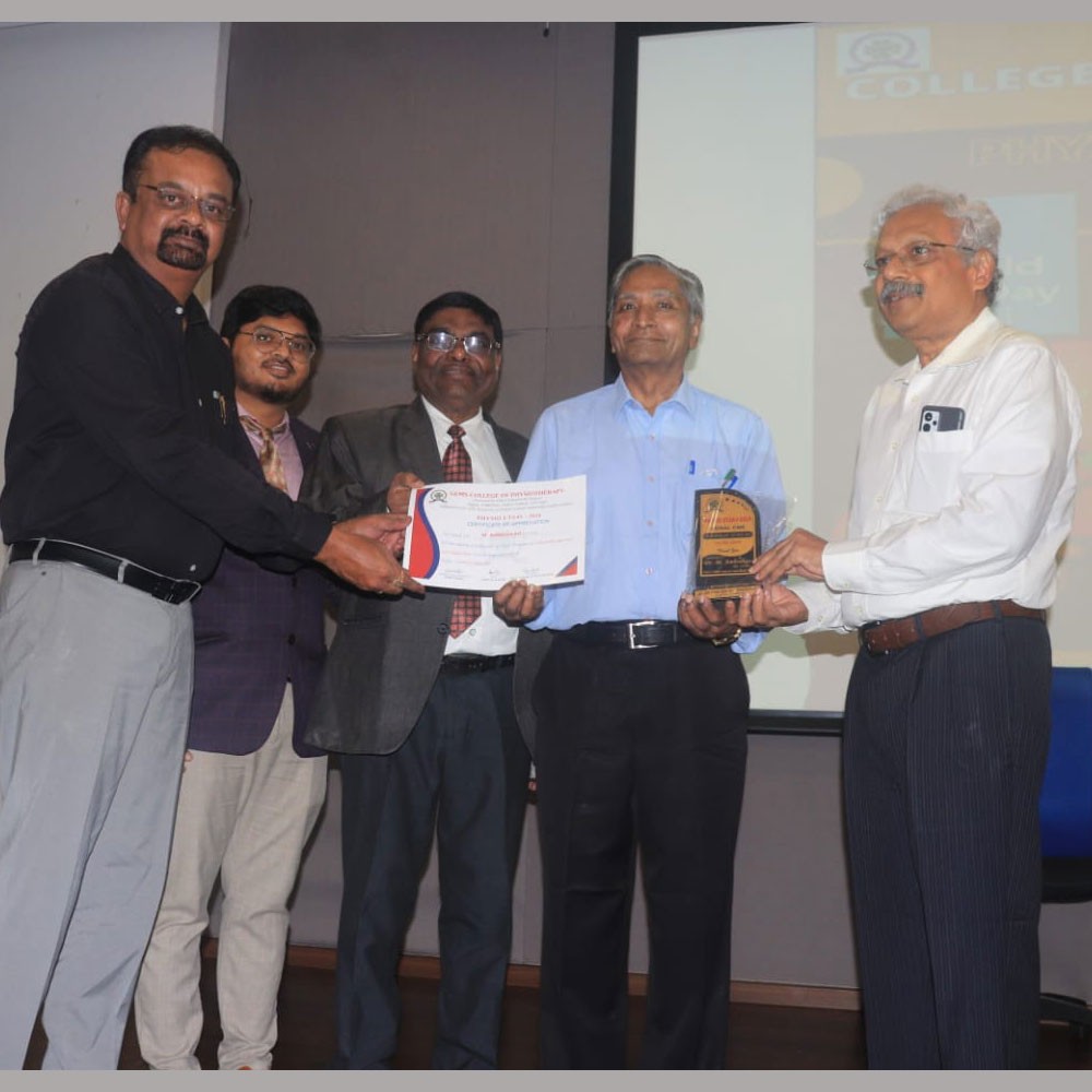 Photo of World PT Day activities in India