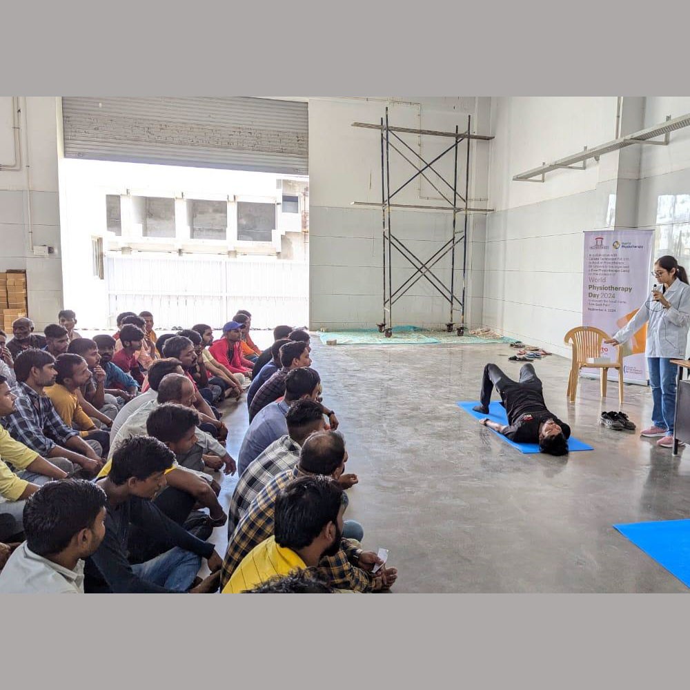 Photo of World PT Day activities in India