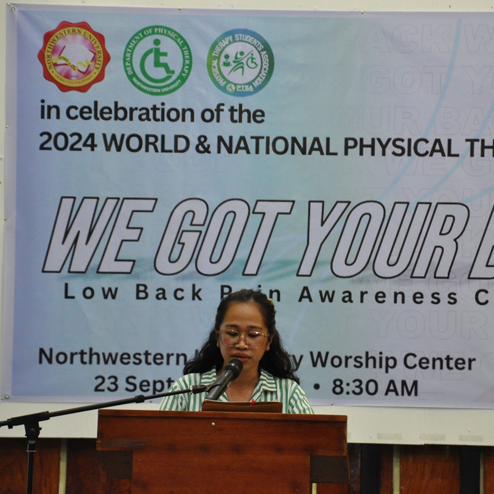Photo of World PT Day activities in the Philippines