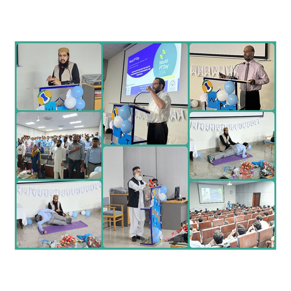 Photo of World PT Day celebrations in Pakistan