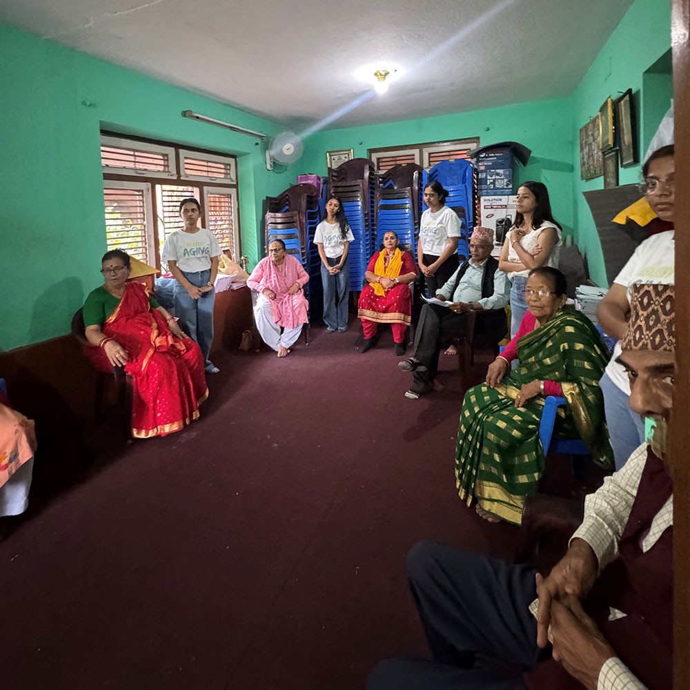 Photo showing activities held for World PT Day 2025 in Nepal