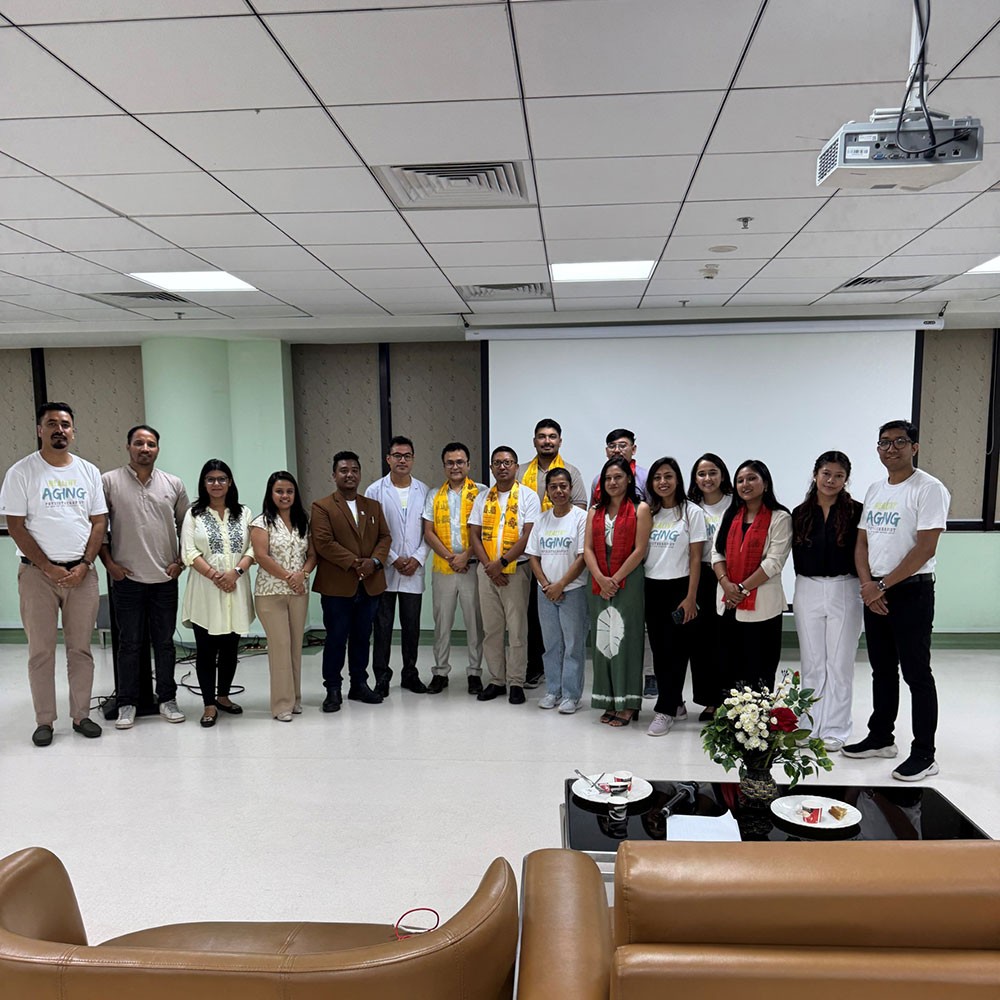 Photo showing activities held for World PT Day 2025 in Nepal