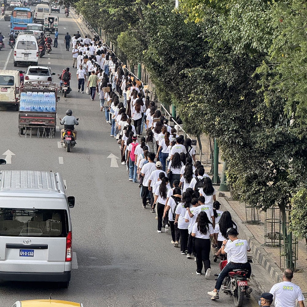 Photo showing activities held for World PT Day 2025 in Nepal