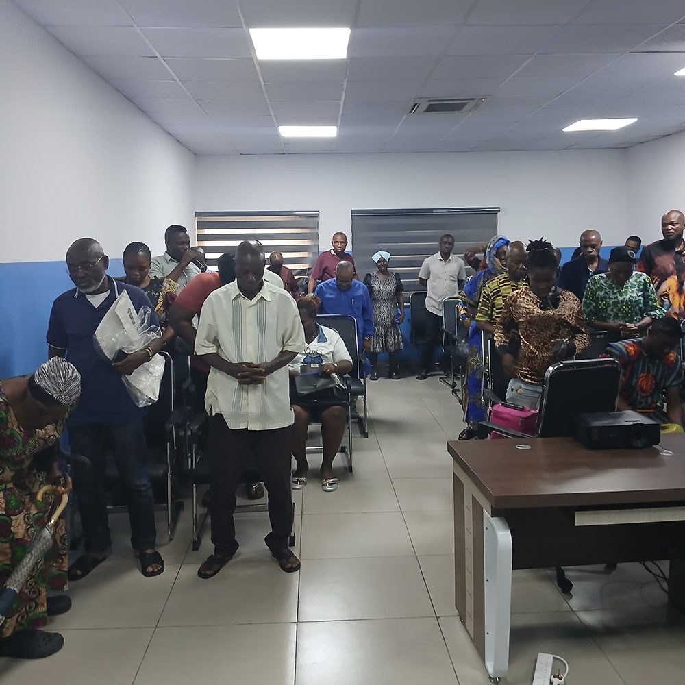 Photo showing activities held for World PT Day 2025 in Nigeria