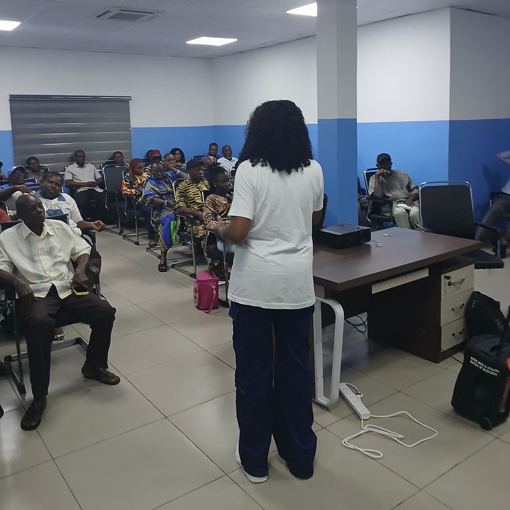 Photo showing activities held for World PT Day 2025 in Nigeria