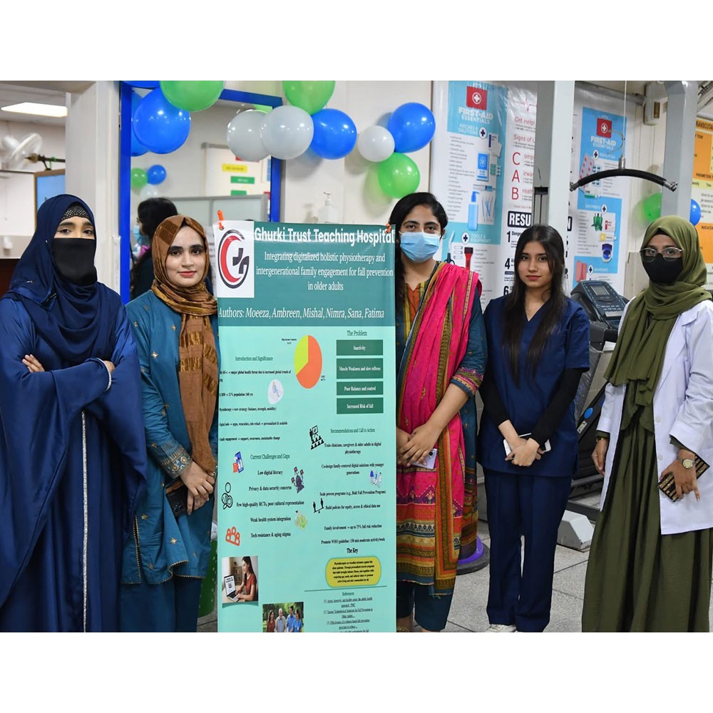 Photo showing activities held for World PT Day 2025 in Pakistan
