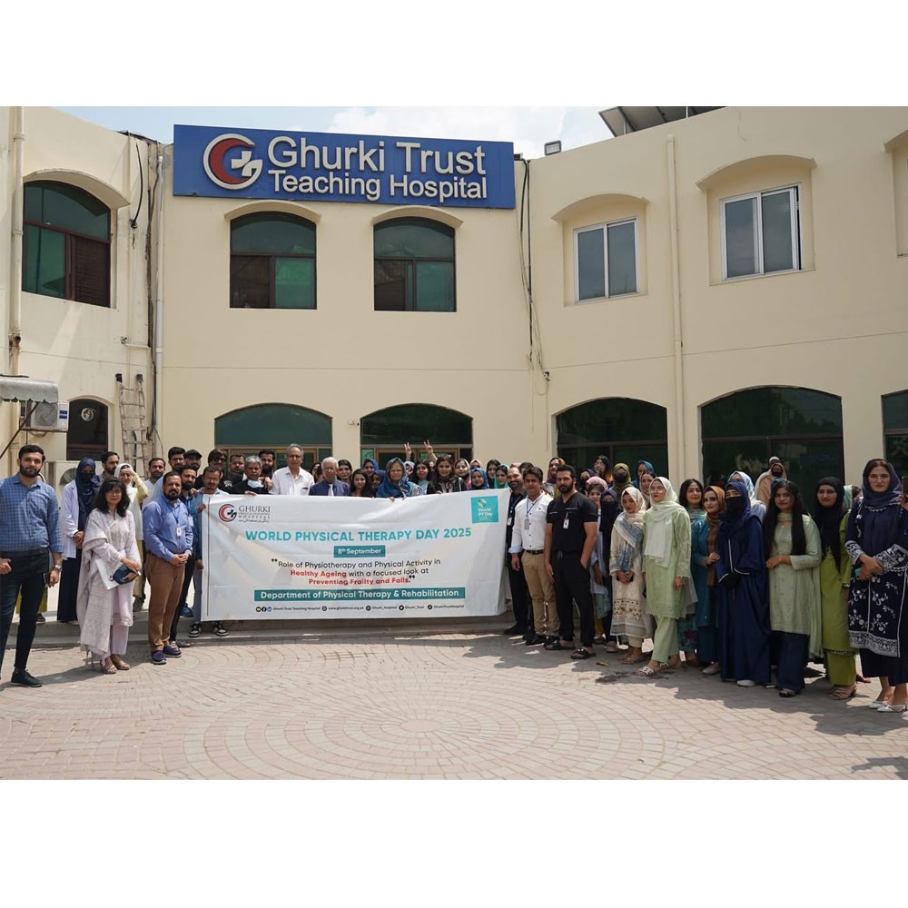 Photo showing activities held for World PT Day 2025 in Pakistan