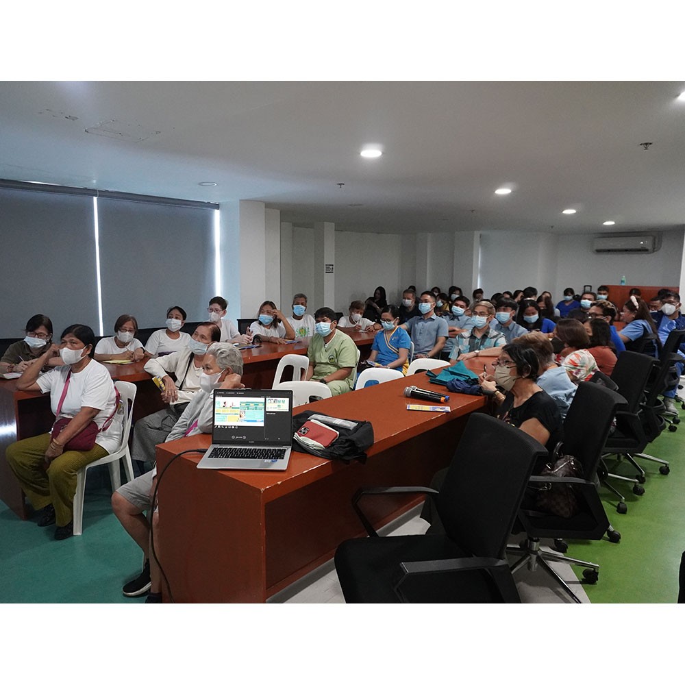 Photo showing activities held for World PT Day 2025 in the Philippines