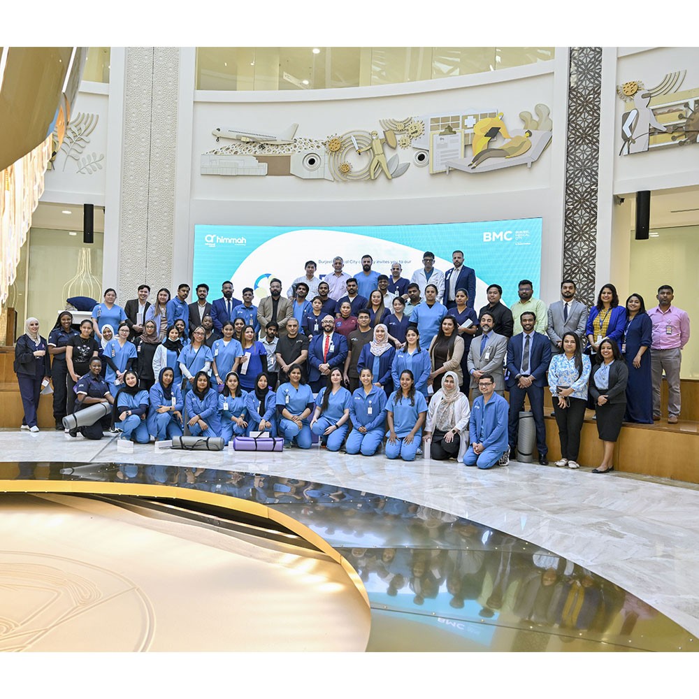 Photo showing activities held for World PT Day 2025 in the United Arab Emirates